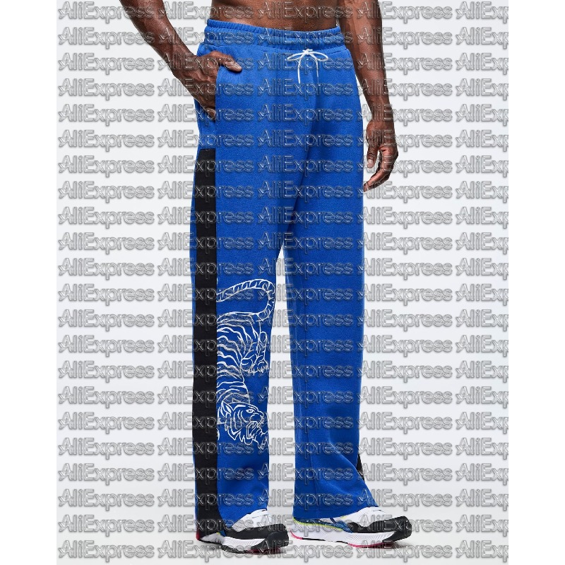 Women'S Fashion Trends Spring 2026 - Pantaloni Sportivi Casual Unisex Blu 3D