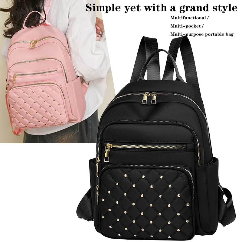 Women Fashion Online - Zaino da donna in tessuto morbido