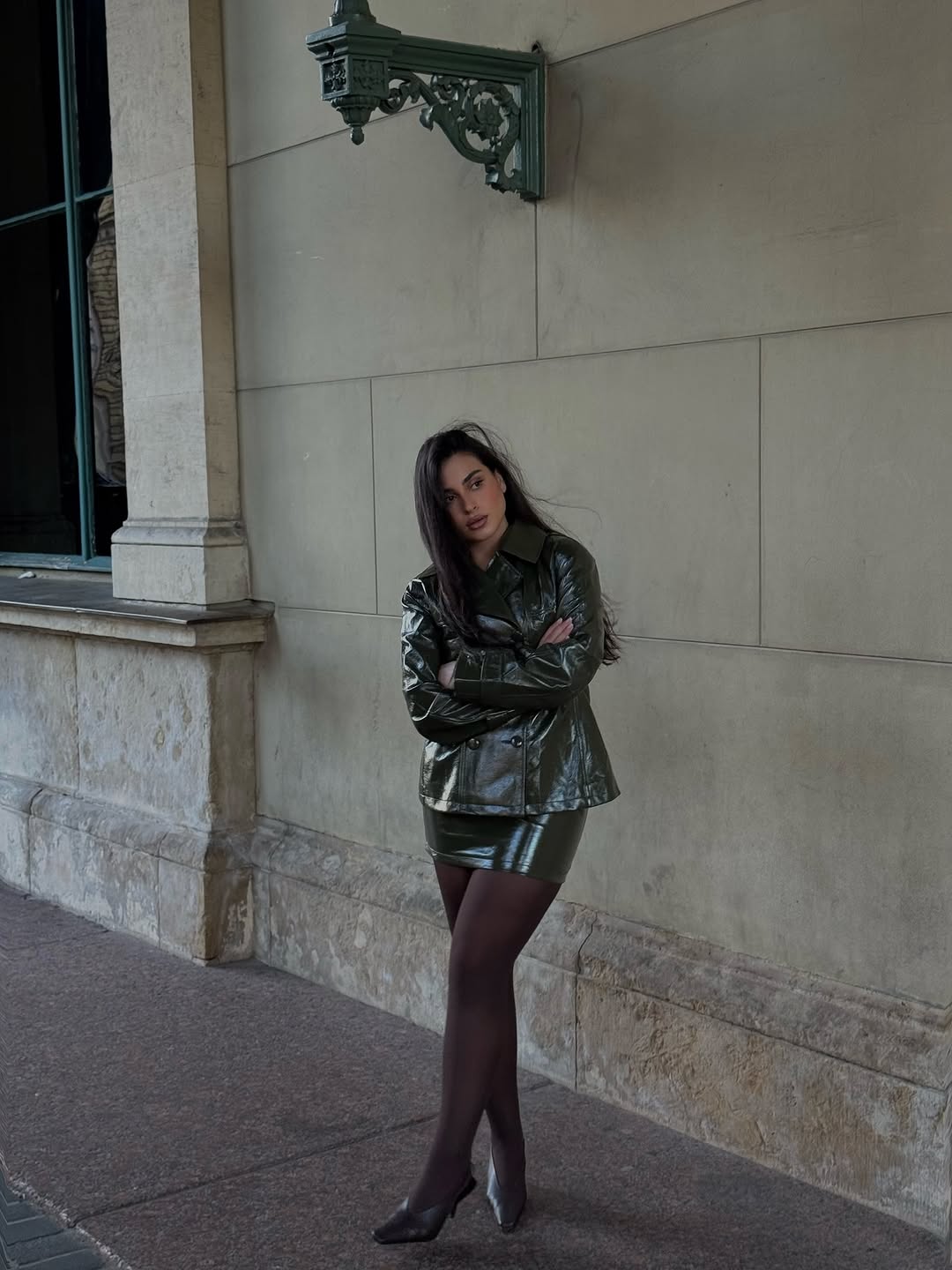 Giacca in Pelle Marrone Scuro  - Women'S Fashion Leather Jacket recensione e prezzo
