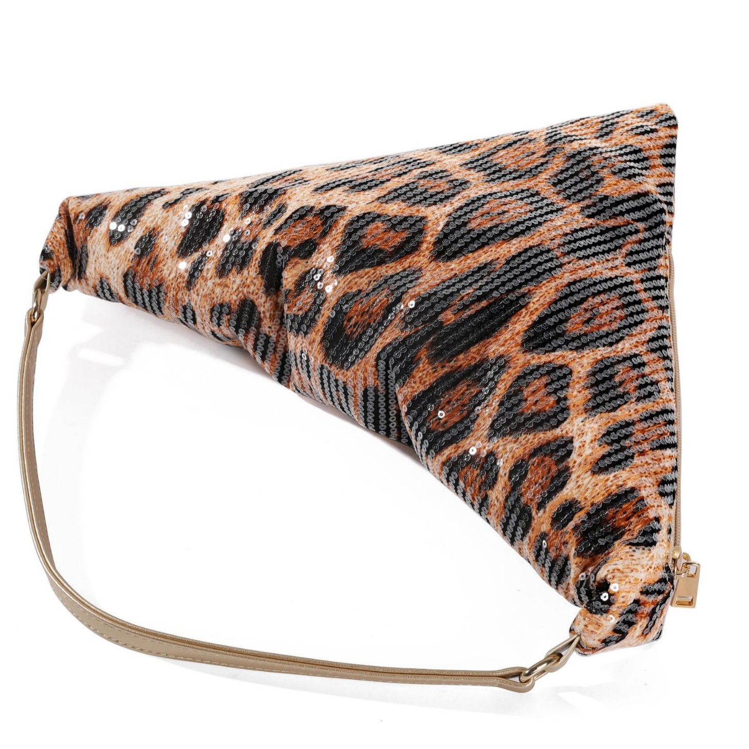 Borsa a mezzaluna con stampa l - Women'S Fashion Trends Spring 2026 recensione e prezzo