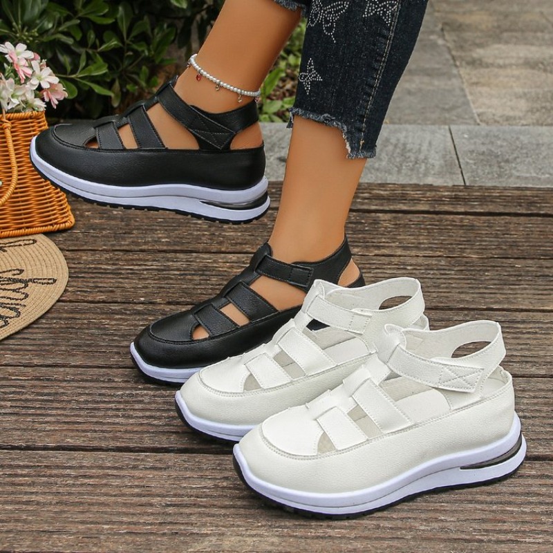 Sandali Sneaker con Plateau da - Women'S Fashion Velcro Sneakers recensione e prezzo