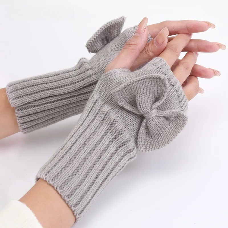 Guanti senza dita con fiocco i - Women'S Fashion Gloves recensione e prezzo