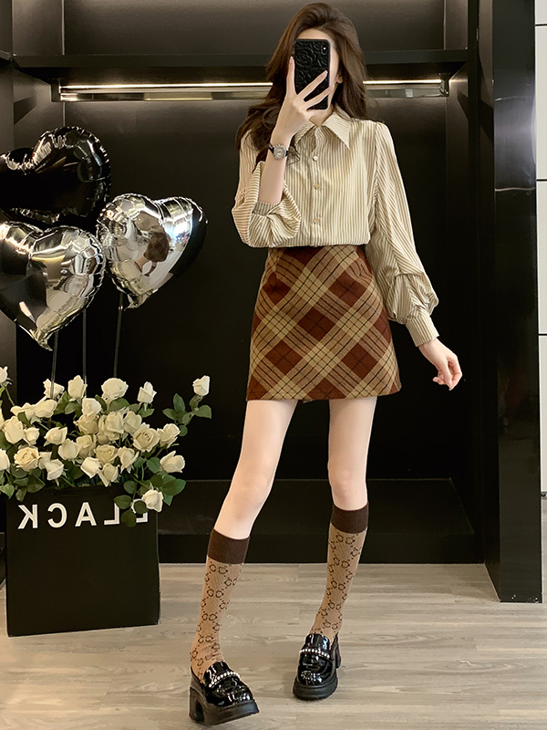 Set due pezzi con camicia a ma - Women Fashion Online recensione e prezzo