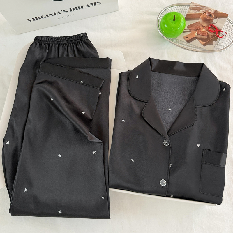 Pigiama di seta di ghiaccio ne - Women Fashion Simple recensione e prezzo