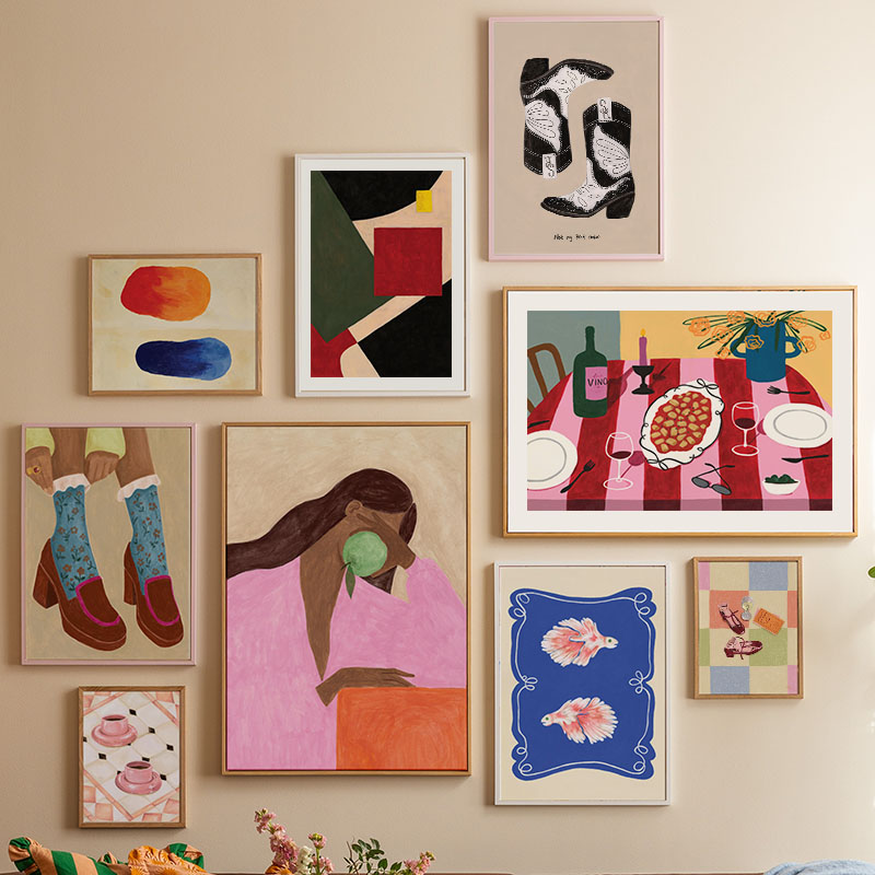 Poster Artistico Moderno con D - Fashion Women Picture recensione e prezzo