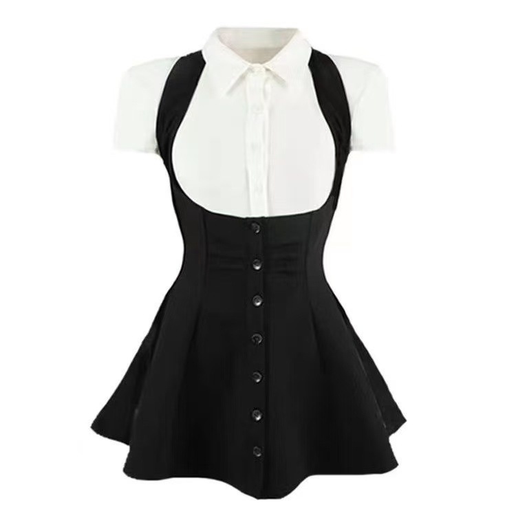 Abito a due pezzi finto stile  - Women'S Fashion Petite recensione e prezzo