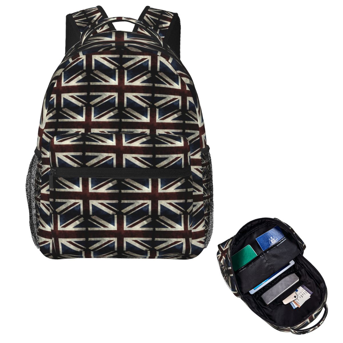 Zaino Scolastico con Bandiera  - Women Fashion Uk recensione e prezzo
